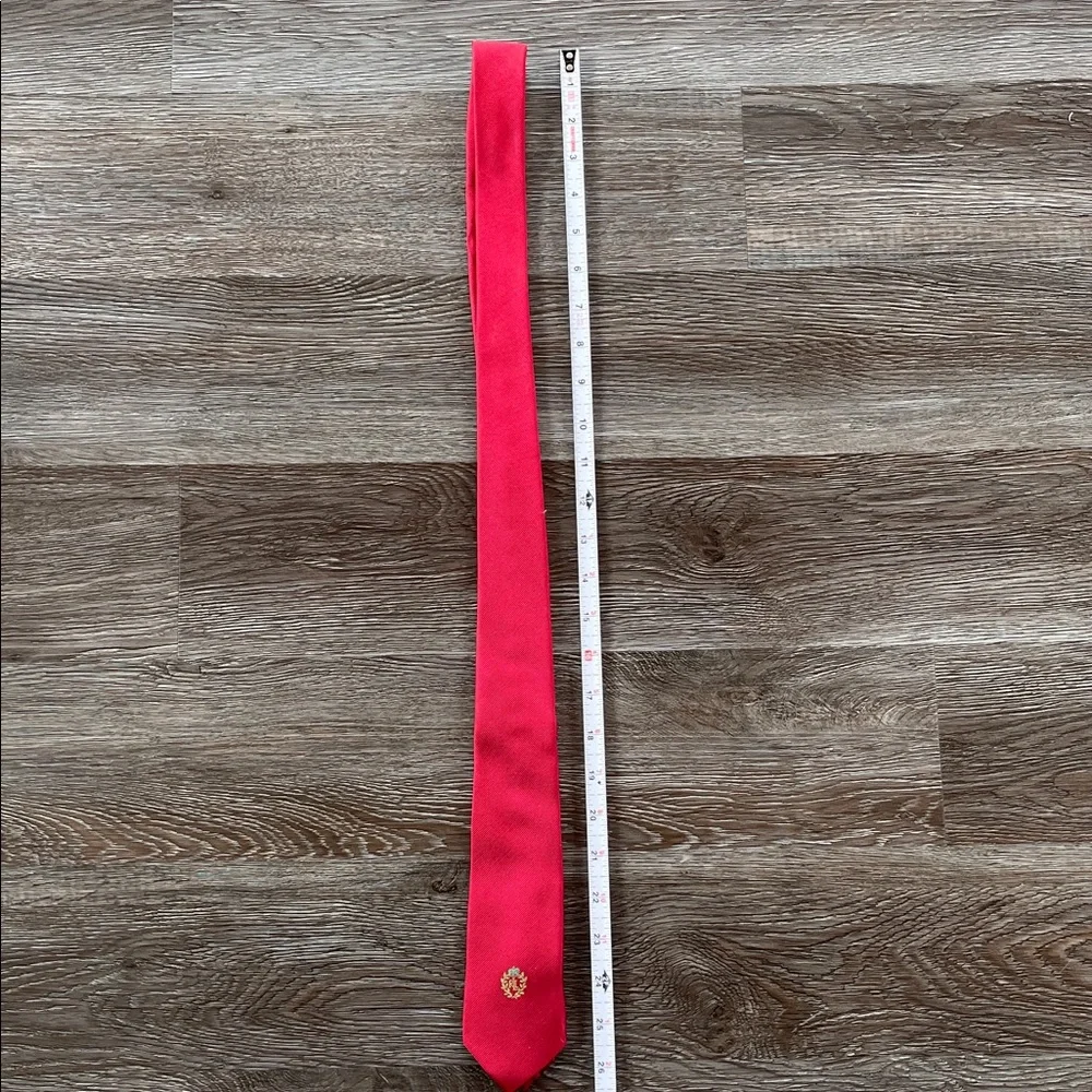 Lauren Ralph Lauren Big Boy Tie Classic Deep Red